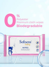 Load image into Gallery viewer, Baby Skin Care Wipes (Pack of 20&#39;s)
