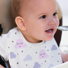 Load image into Gallery viewer, Little Dreamers Pack of 2 Organic Muslin Bibs
